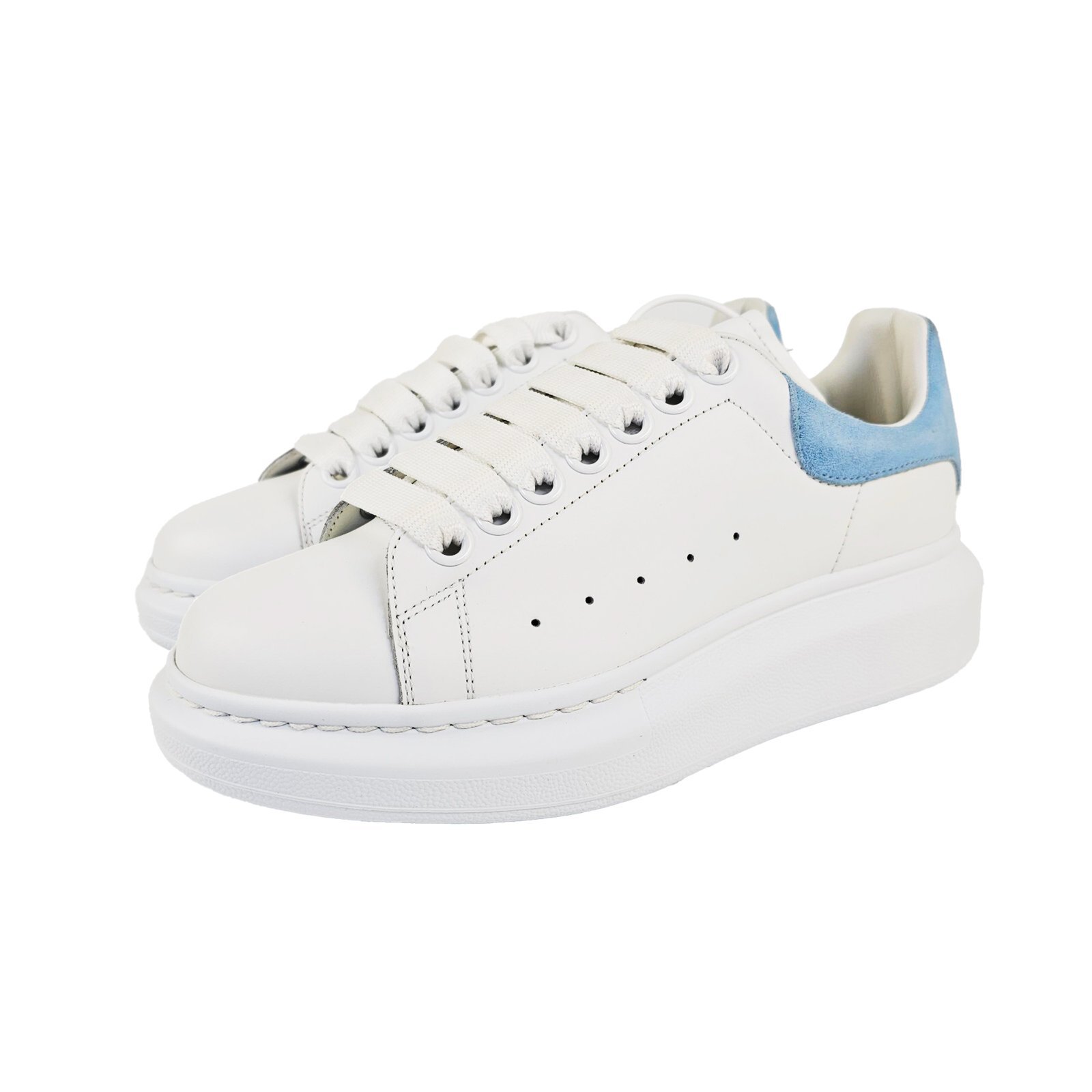Alexander McQueen Oversized White and Blue