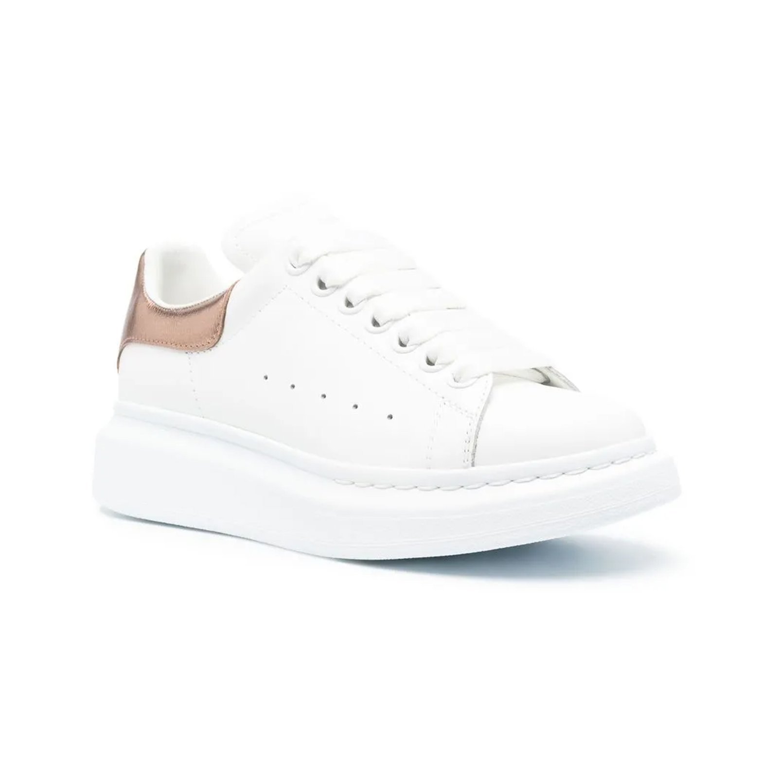 Alexander McQueen Oversized White and Bronze