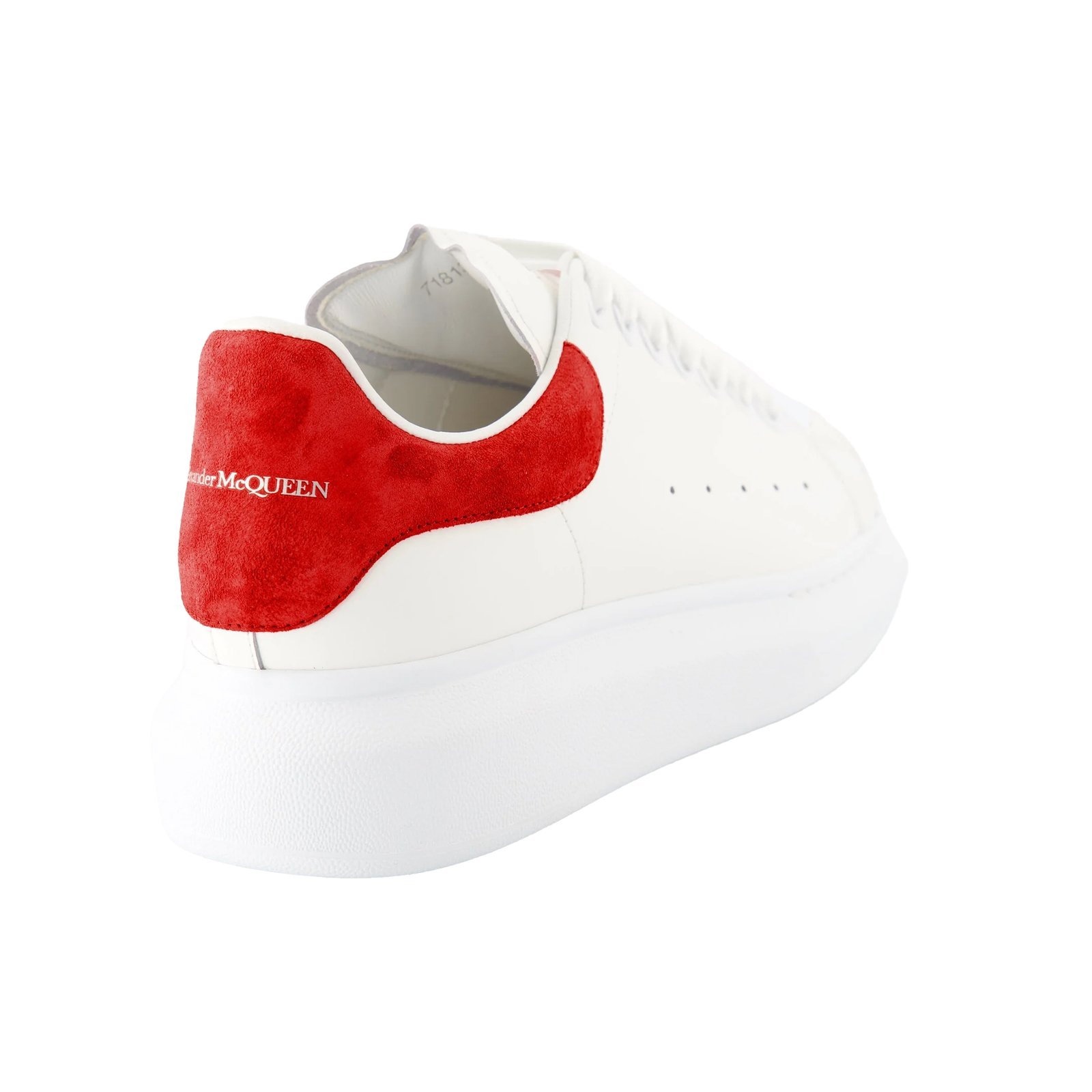Alexander McQueen Oversized White and Red