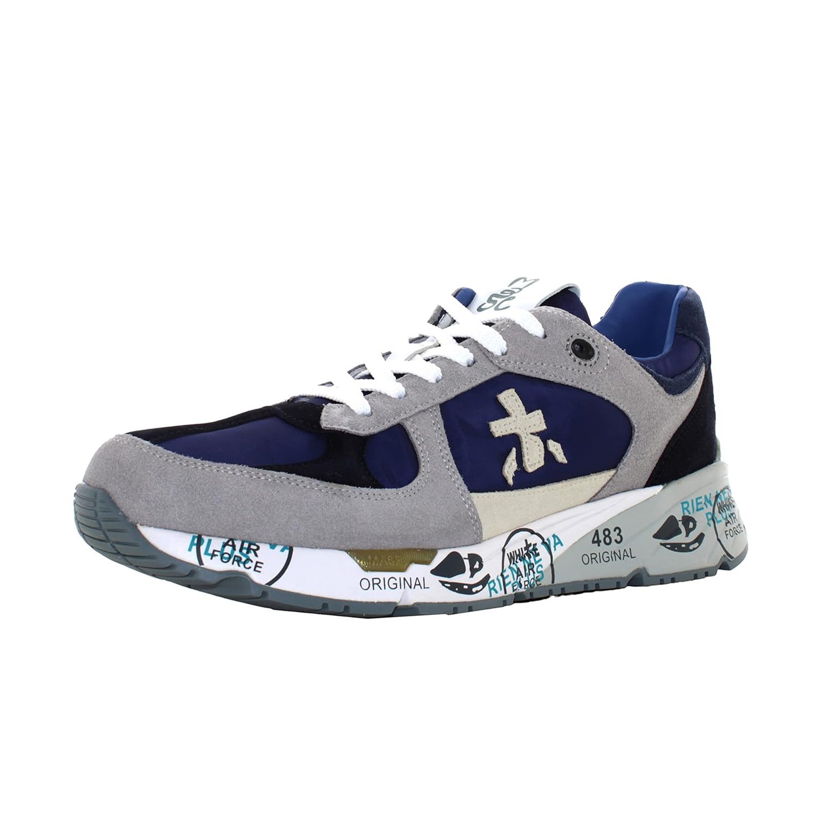 Premiata Mase 6155 Grey and Blue