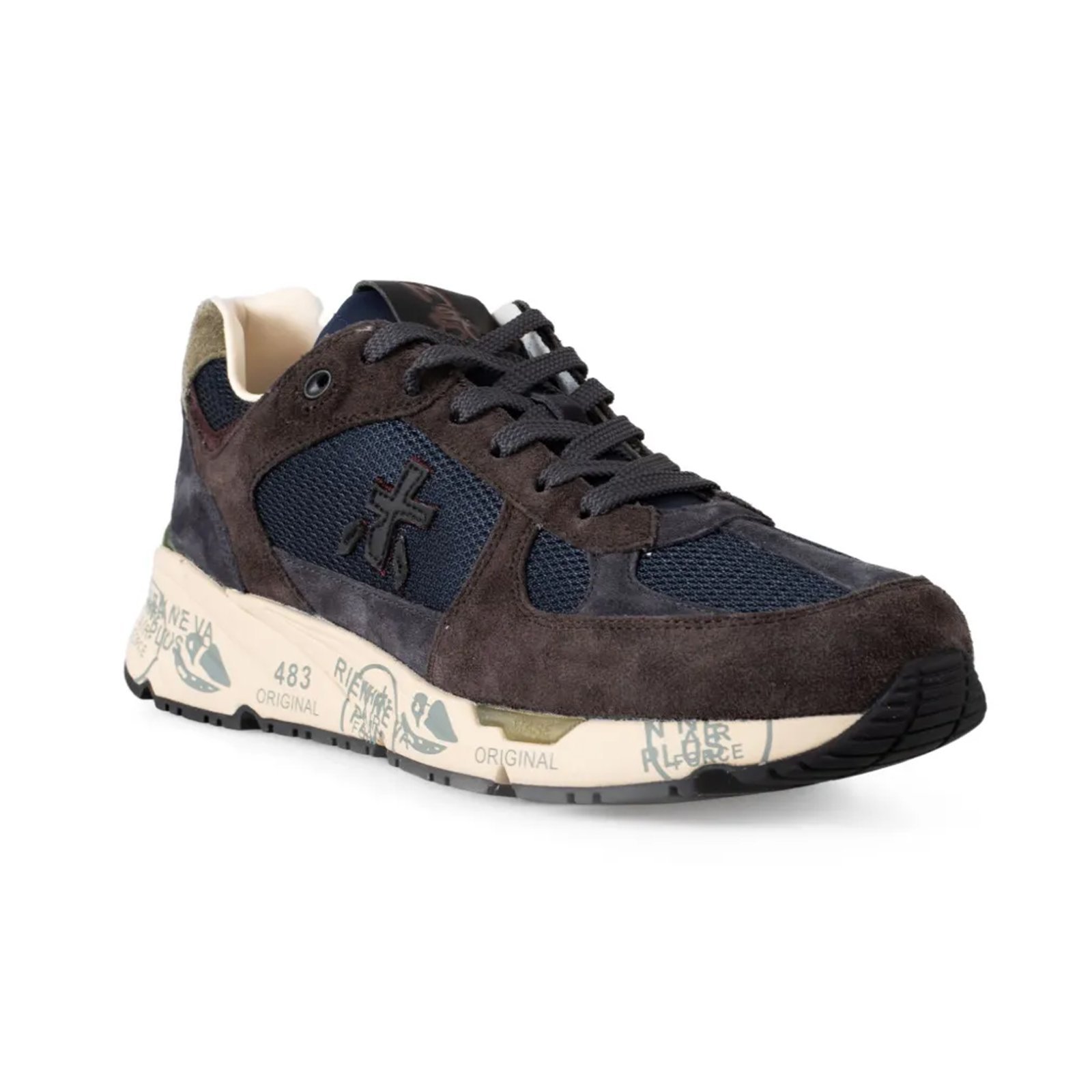 Premiata Mase 6423 Brown and Blue
