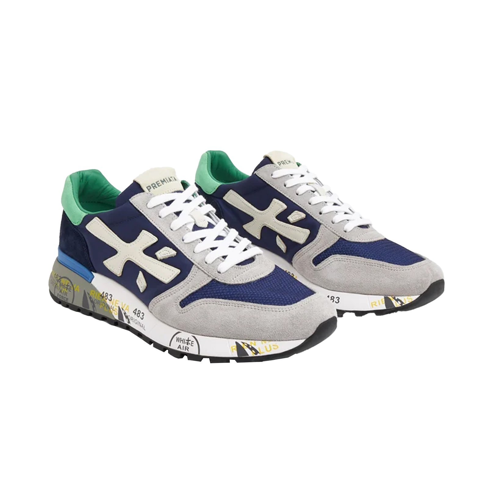 Premiata Mick 6165 Blue and Mentol